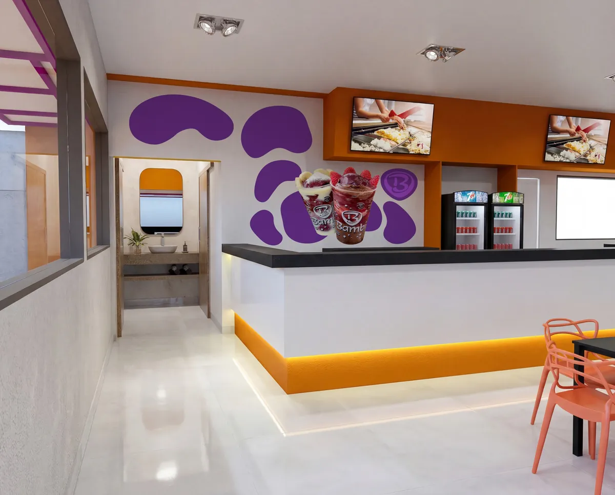 Projeto de loja Sorvetes Bambi - imagem 3